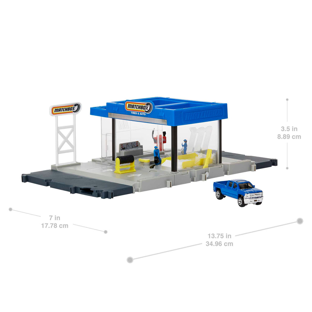 Matchbox Aksiyon Sürücüleri Oto Servis Oyun Seti