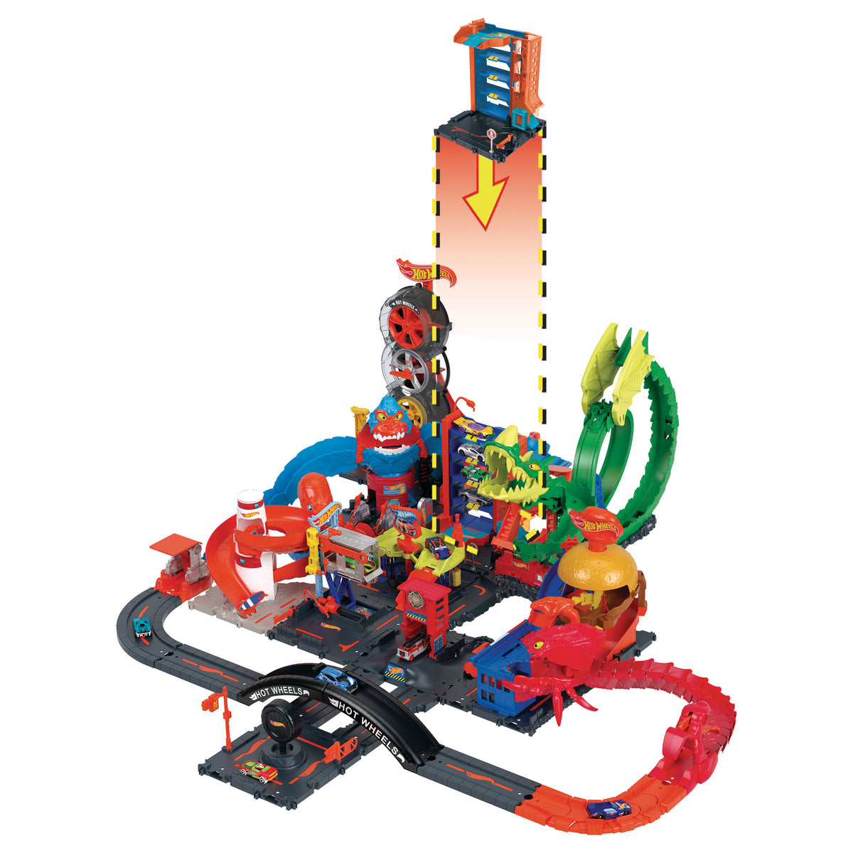 HOT WHEELS® Şehir Hayatı Pist Seti Serisi