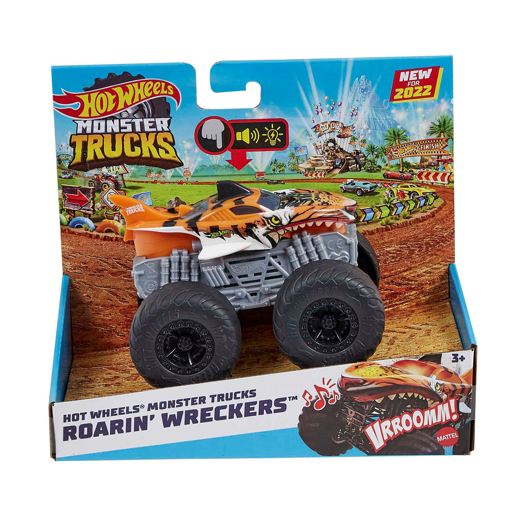 Hot Wheels™ Monster Trucks Kükreyen Arabalar™,  Işıklı ve Sesli