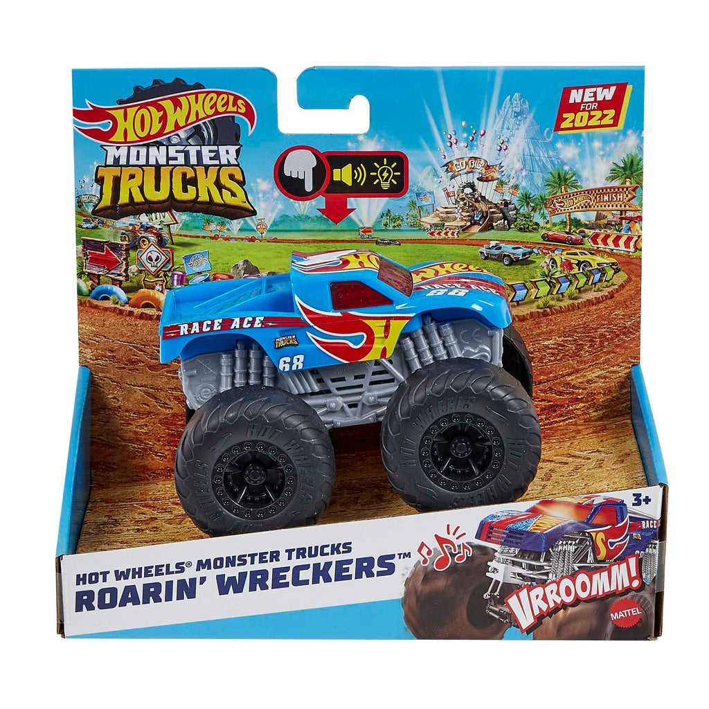 Hot Wheels™ Monster Trucks Kükreyen Arabalar™,  Işıklı ve Sesli