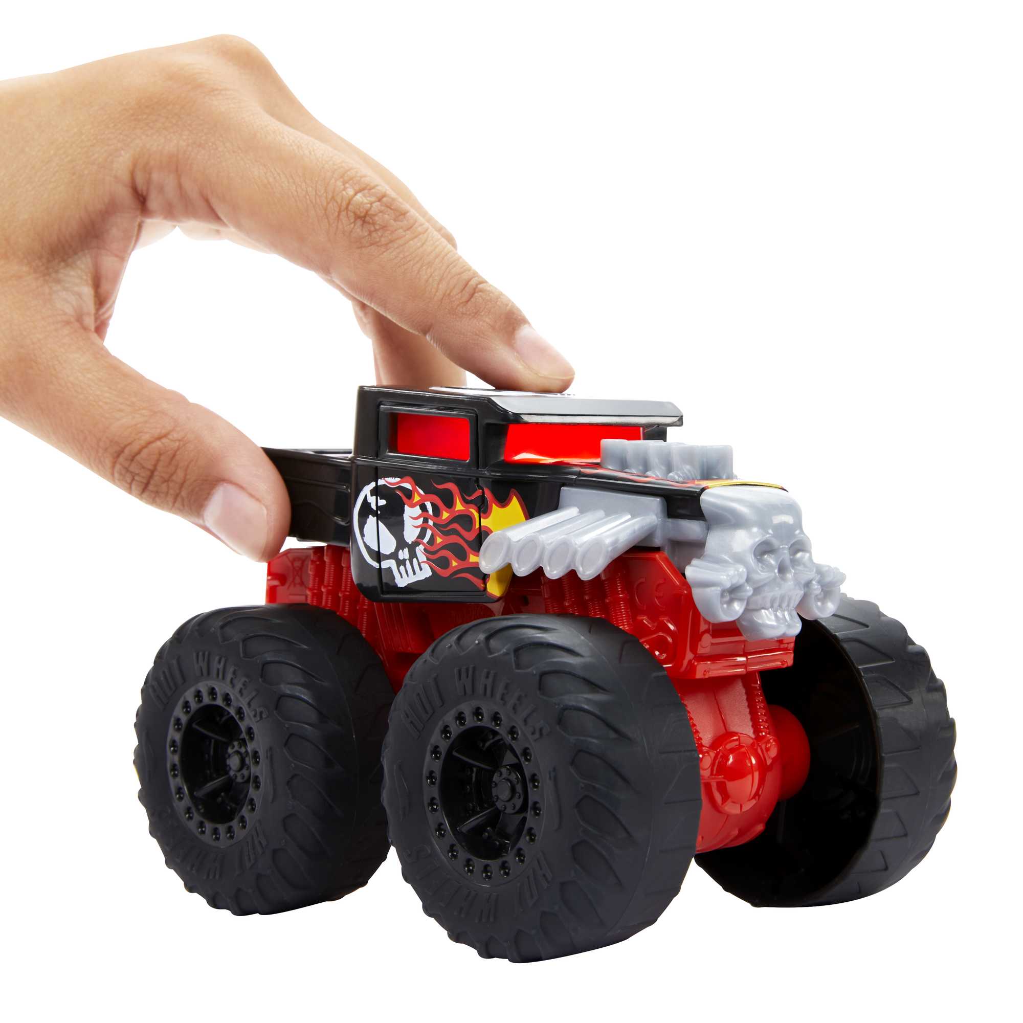 Hot Wheels Canavar Kamyonlar Roarin Wreckers Bone Shaker (Işıklı-Sesli)