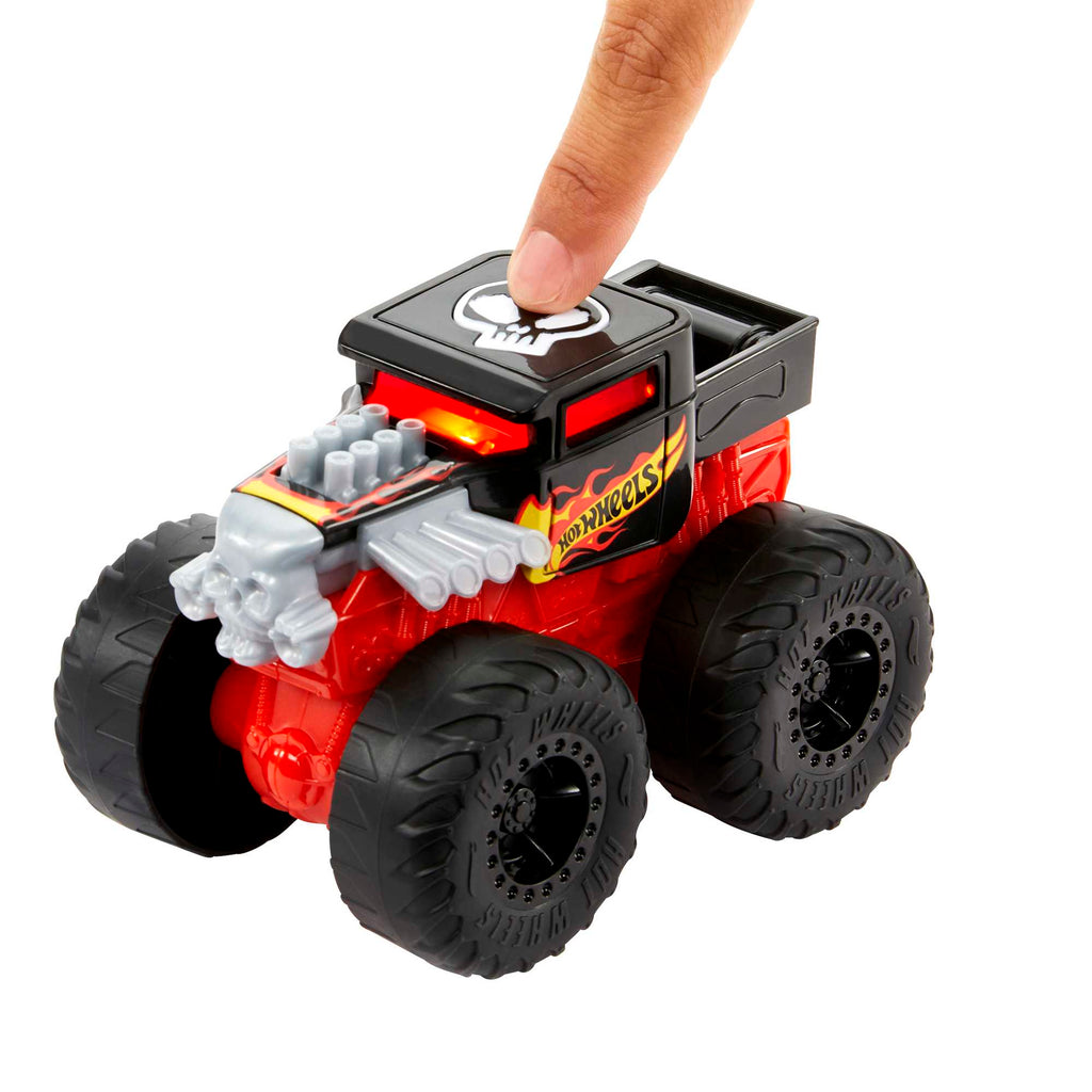 Hot Wheels Canavar Kamyonlar Roarin Wreckers Bone Shaker (Işıklı-Sesli)