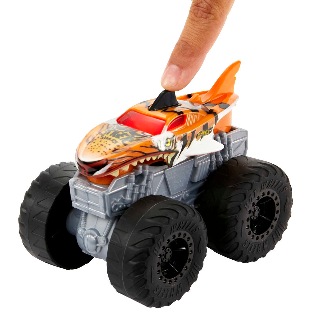 Hot Wheels Canavar Kamyonlar Roarin Wreckers Tiger Shark (Işıklı-Sesli)