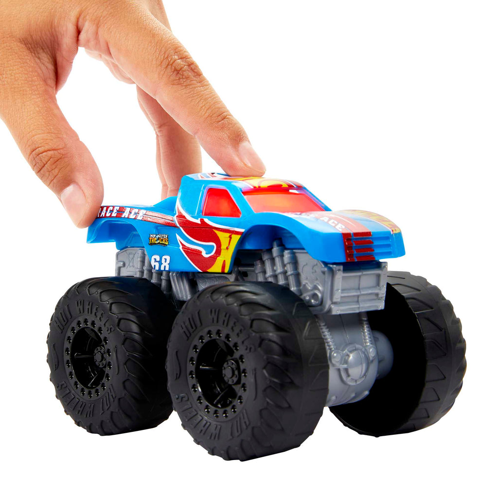 Hot Wheels Canavar Kamyonlar Roarin Wreckers Race Ace (Işıklı-Sesli)