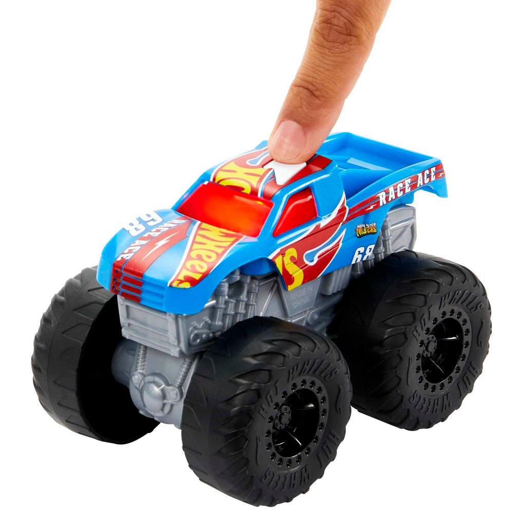 Hot Wheels Canavar Kamyonlar Roarin Wreckers Race Ace (Işıklı-Sesli)