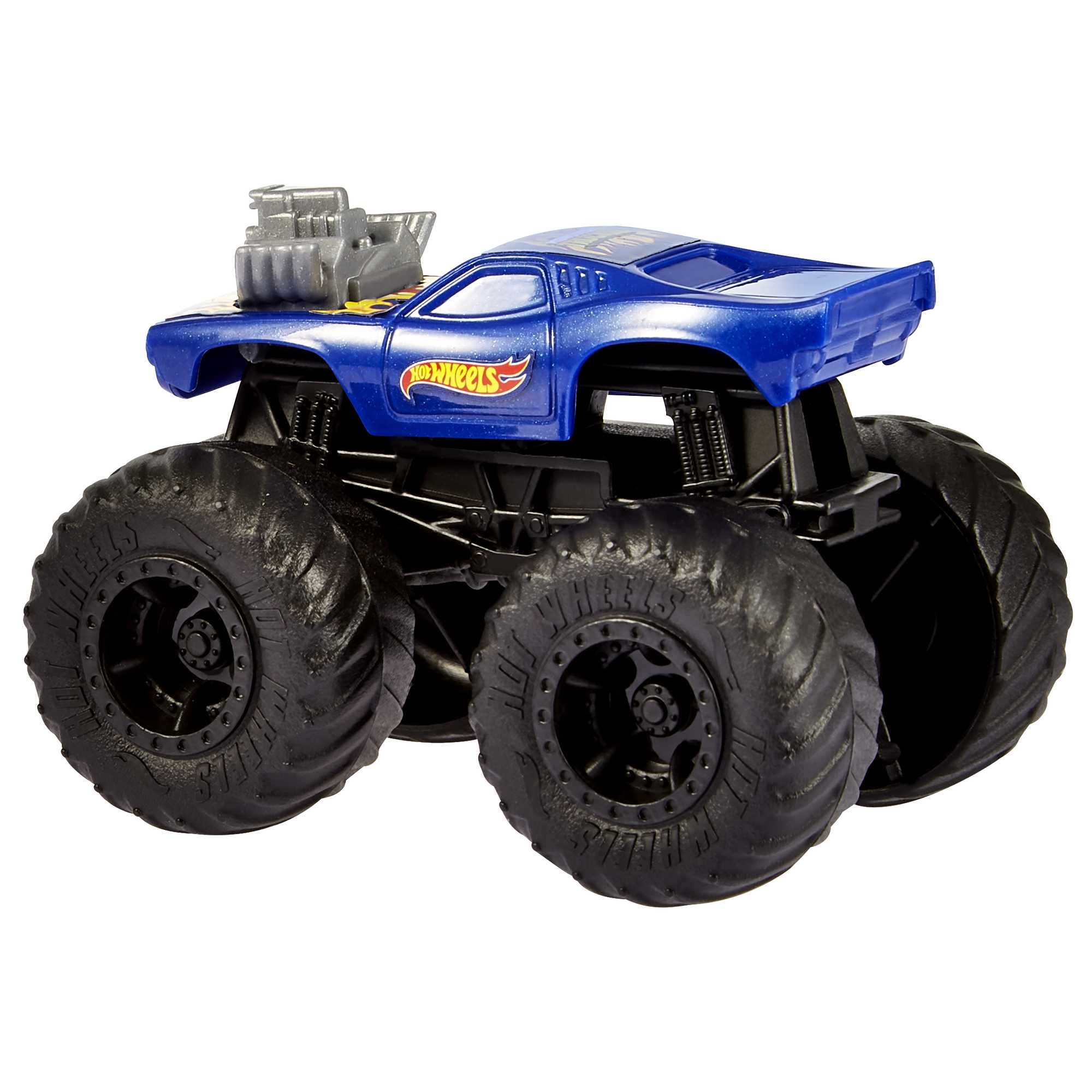 1:70 ölçekli Hot Wheels® Monster Trucks aracı, 3 yaş ve üzeri çocuklar için oyuncak
