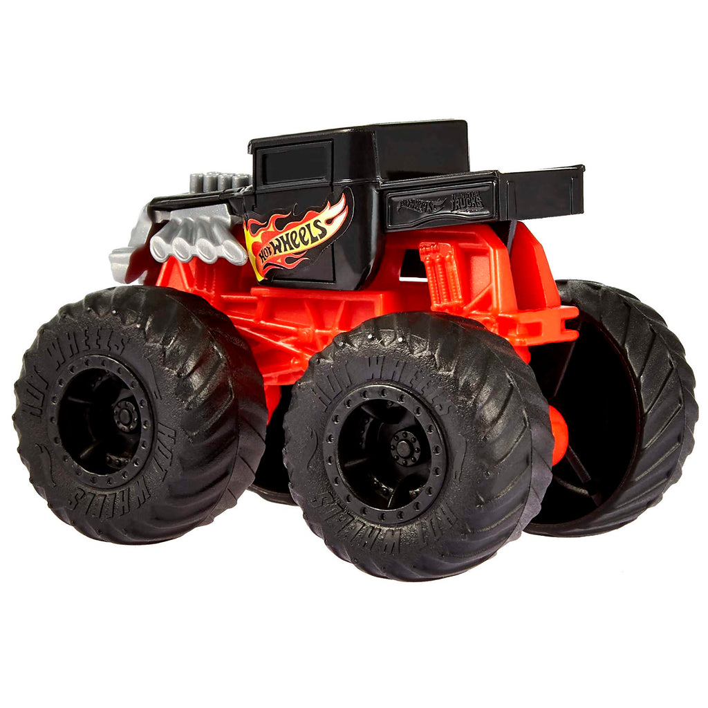 1:70 ölçekli Hot Wheels® Monster Trucks aracı, 3 yaş ve üzeri çocuklar için oyuncak