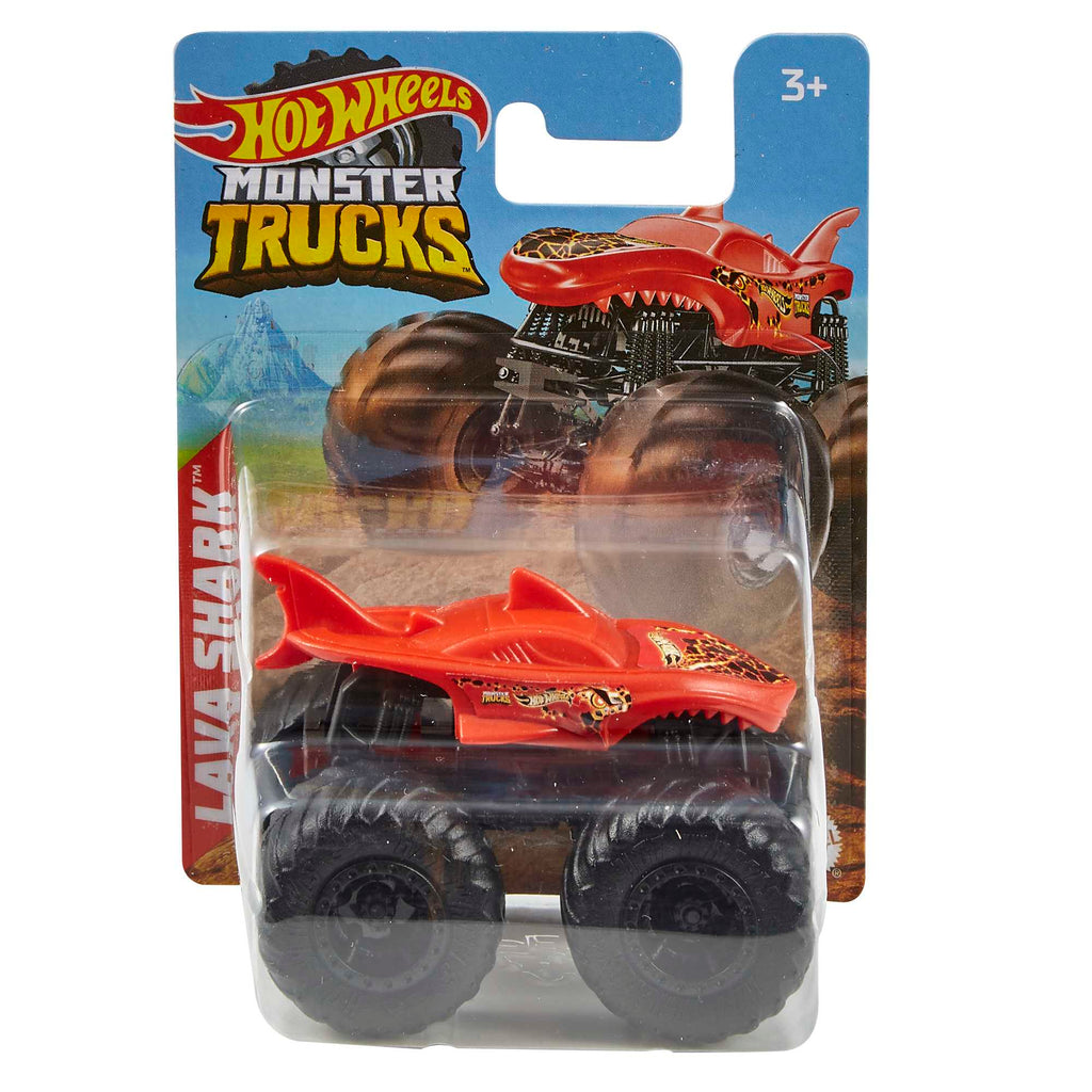 1:70 ölçekli Hot Wheels® Monster Trucks aracı, 3 yaş ve üzeri çocuklar için oyuncak