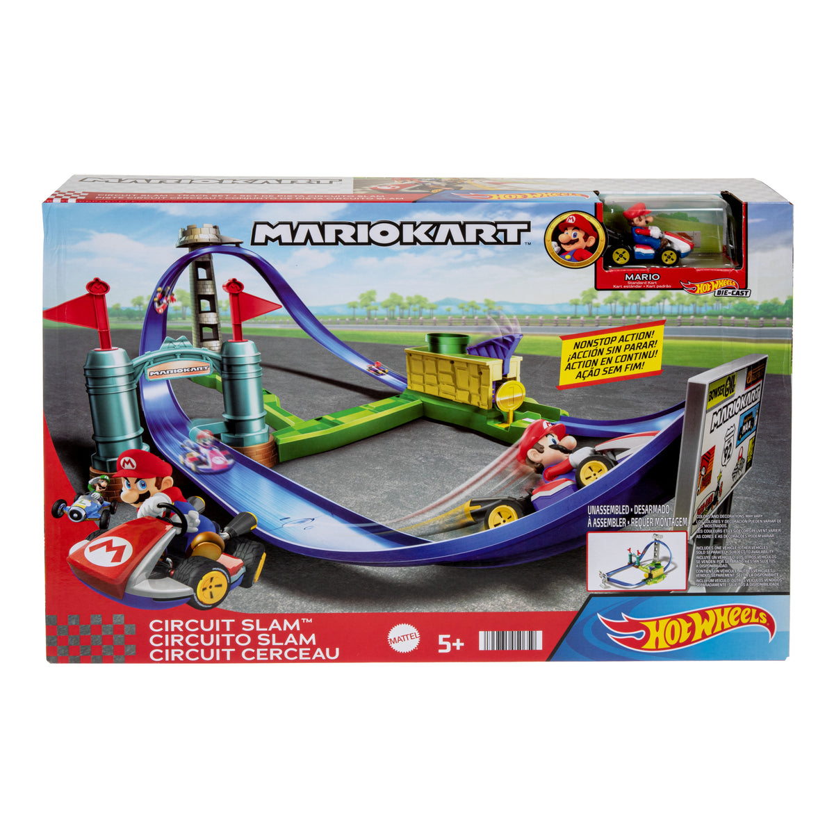 HOT WHEELS™ MARIO KART™ Keskin Dönüşler™ Pist Seti