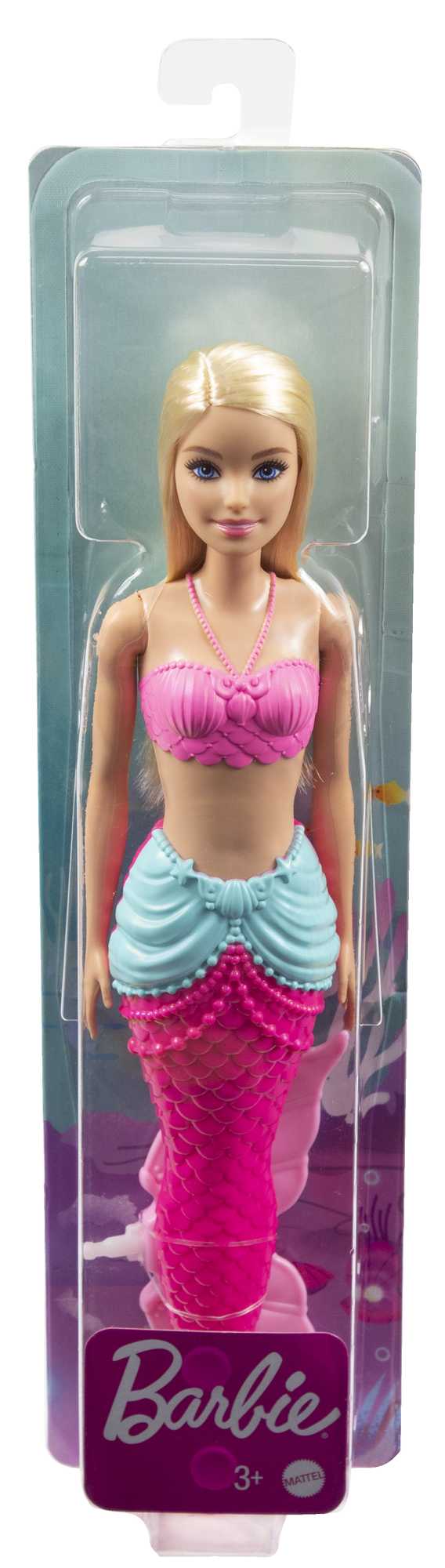 Barbie Dreamtopia Deniz Kızı Bebeği (Pembe Kuyruklu)