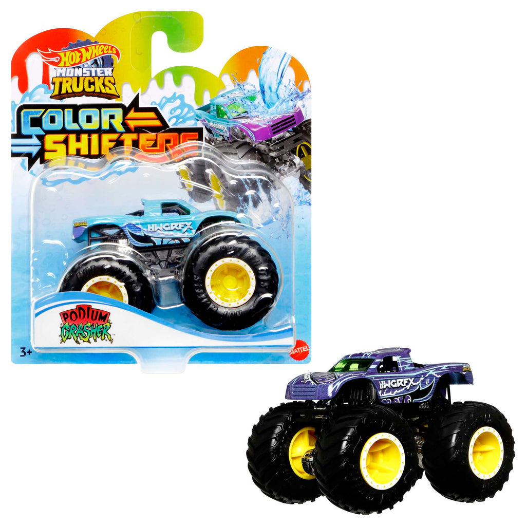 Hot Wheels Canavar Kamyonlar Renk Değiştiren Araç (Sürpriz Asorti)