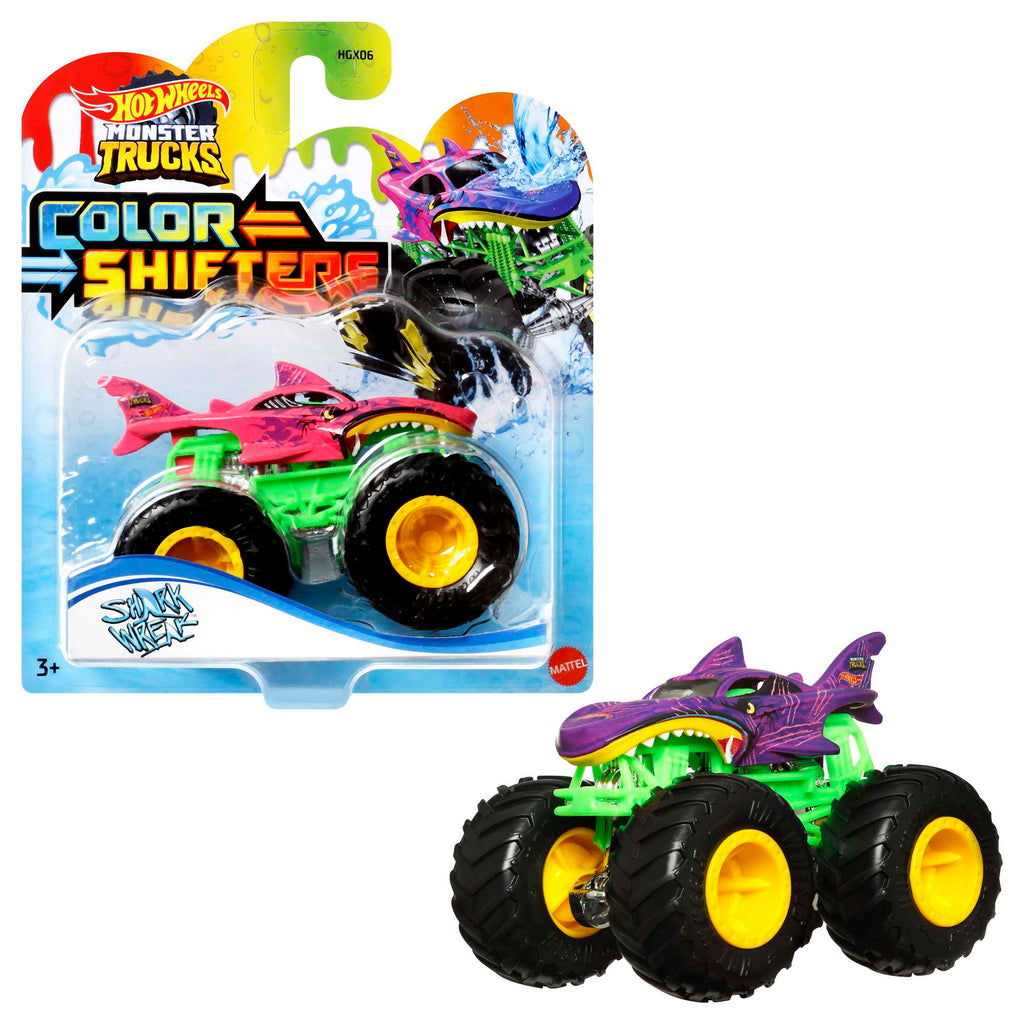 Hot Wheels Canavar Kamyonlar Renk Değiştiren Araç (Sürpriz Asorti)