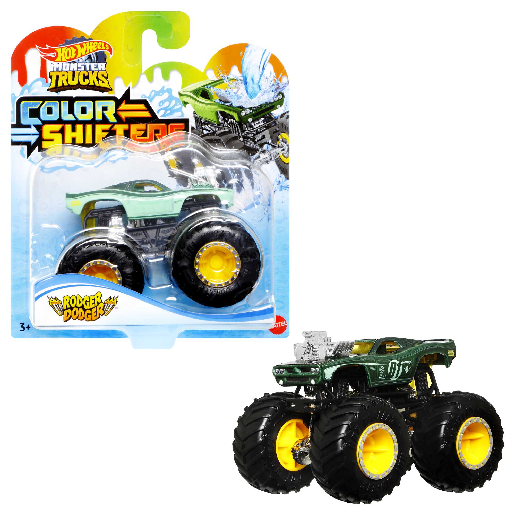 Hot Wheels Canavar Kamyonlar Renk Değiştiren Araç (Sürpriz Asorti)