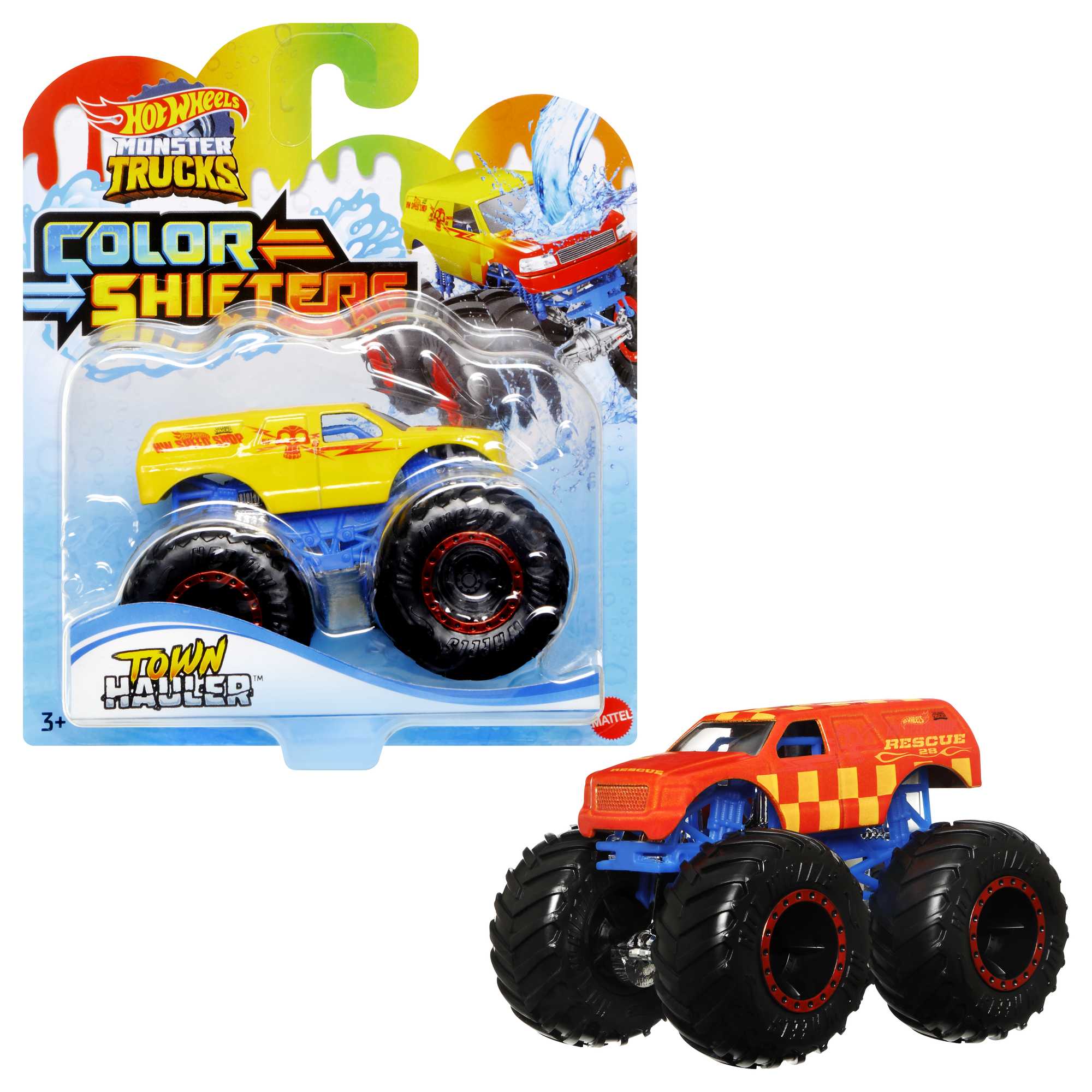 Hot Wheels Canavar Kamyonlar Renk Değiştiren Araç (Sürpriz Asorti)