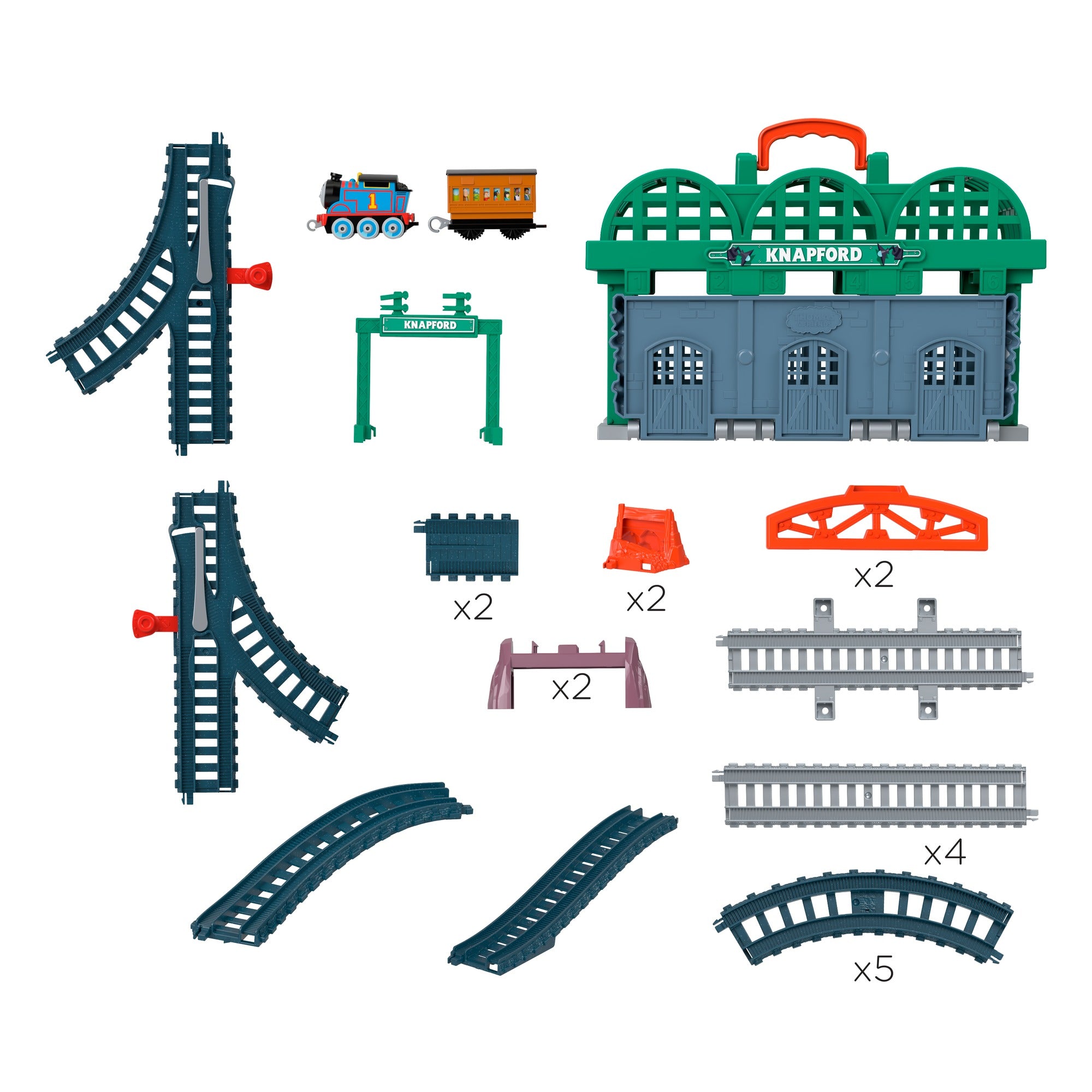 Fisher-Price Thomas ve Arkadaşları Knapford İstasyonu tren seti