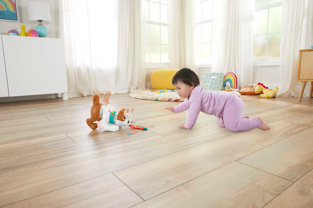 Emeklemeyi ve Saymayı Öğreten Köpekçik Bebek Oyuncağı - Türkçe seri