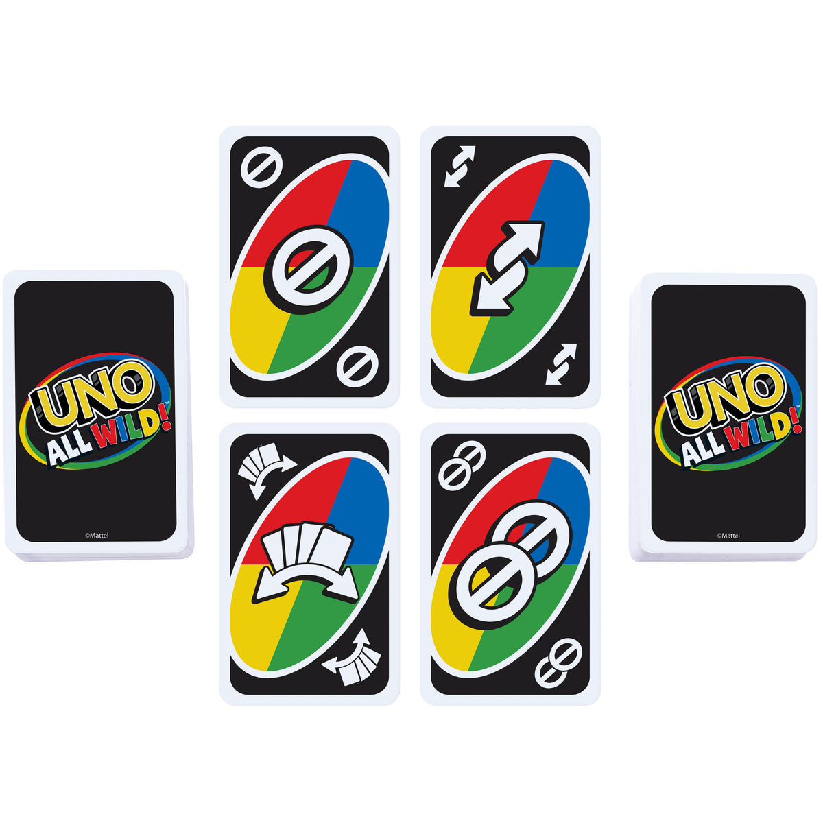 UNO All Wild™ 7 yaş ve üzeri için kart oyunu