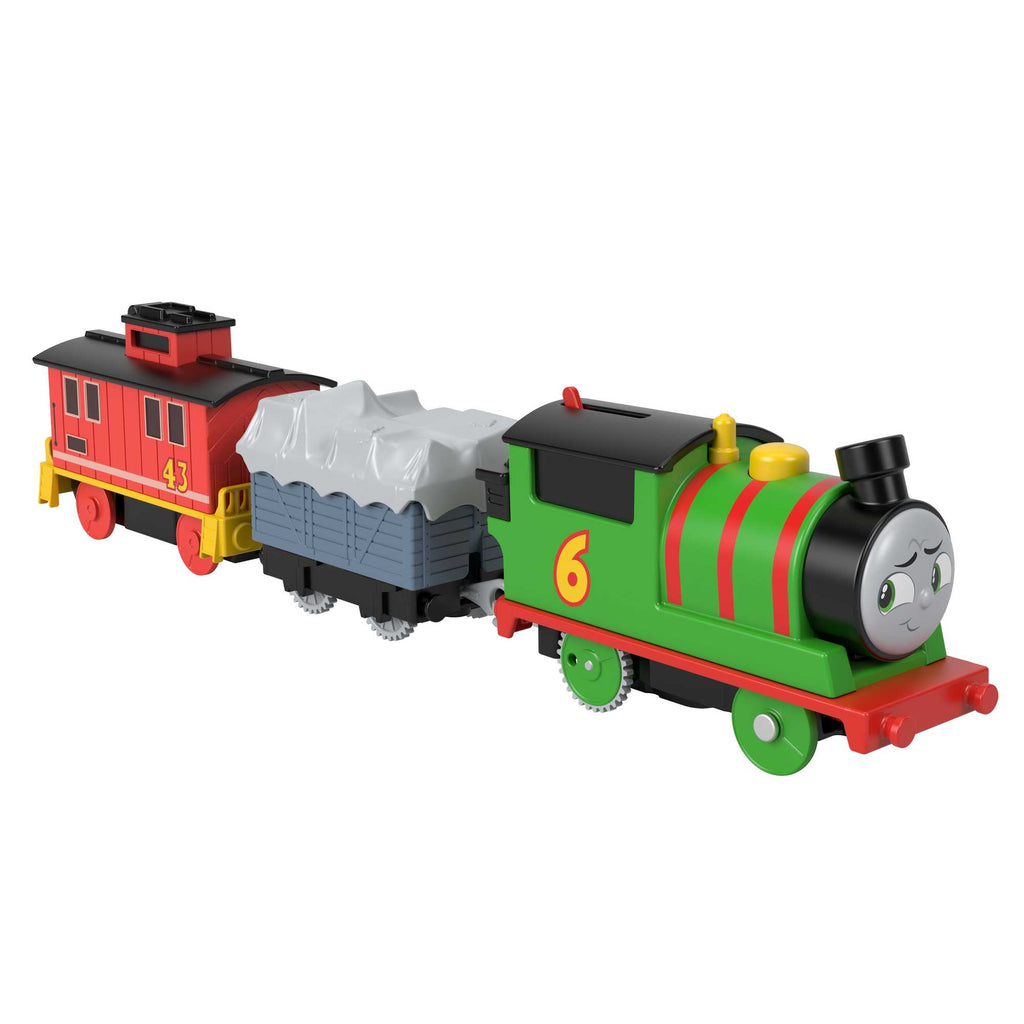 Thomas ve Arkadaşları Motorlu Lokomotif Percy ve Fren Vagonu Bruno