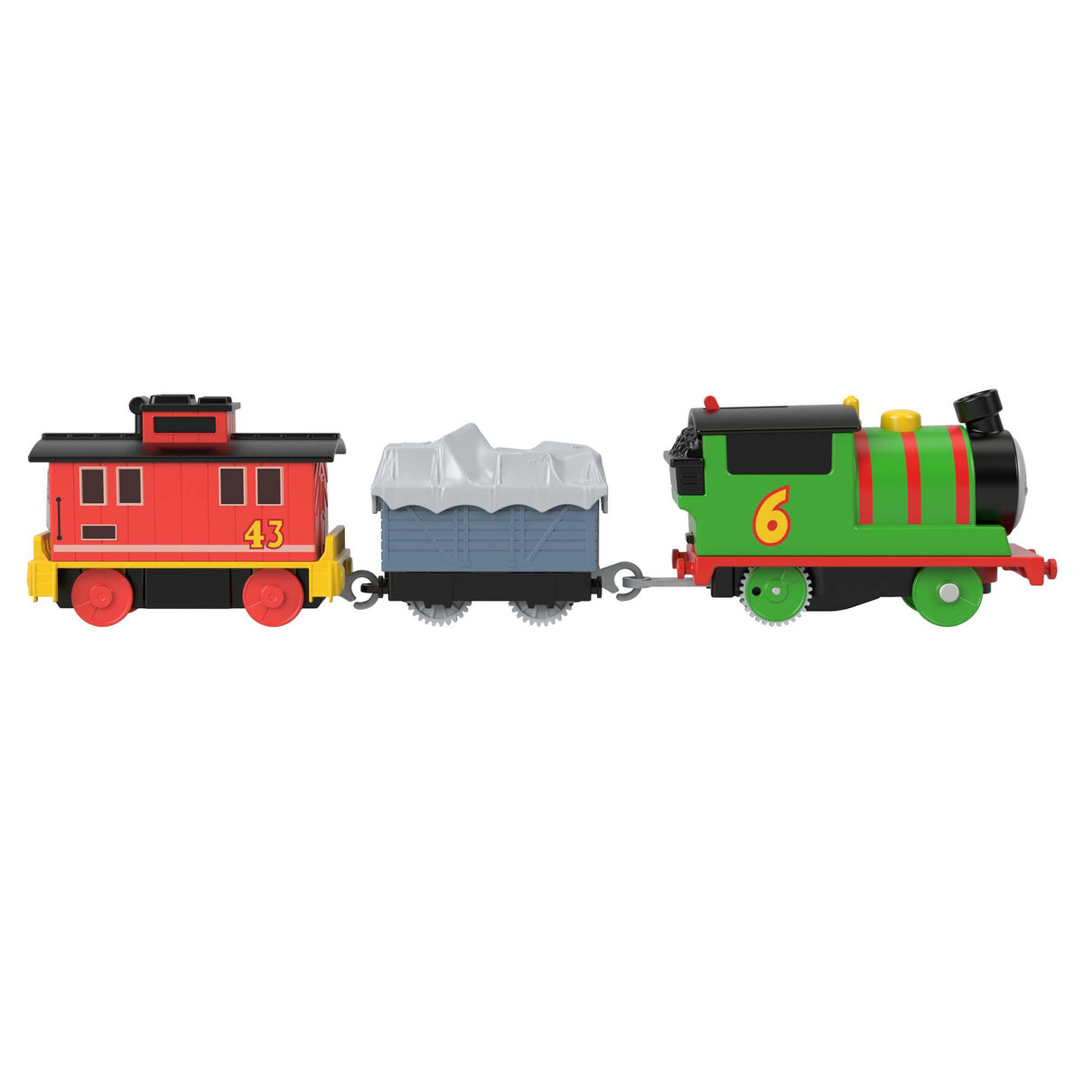 Thomas ve Arkadaşları Motorlu Lokomotif Percy ve Fren Vagonu Bruno