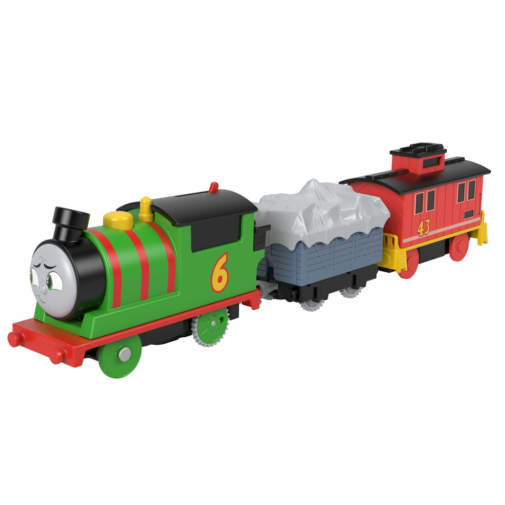 Thomas ve Arkadaşları Motorlu Lokomotif Percy ve Fren Vagonu Bruno