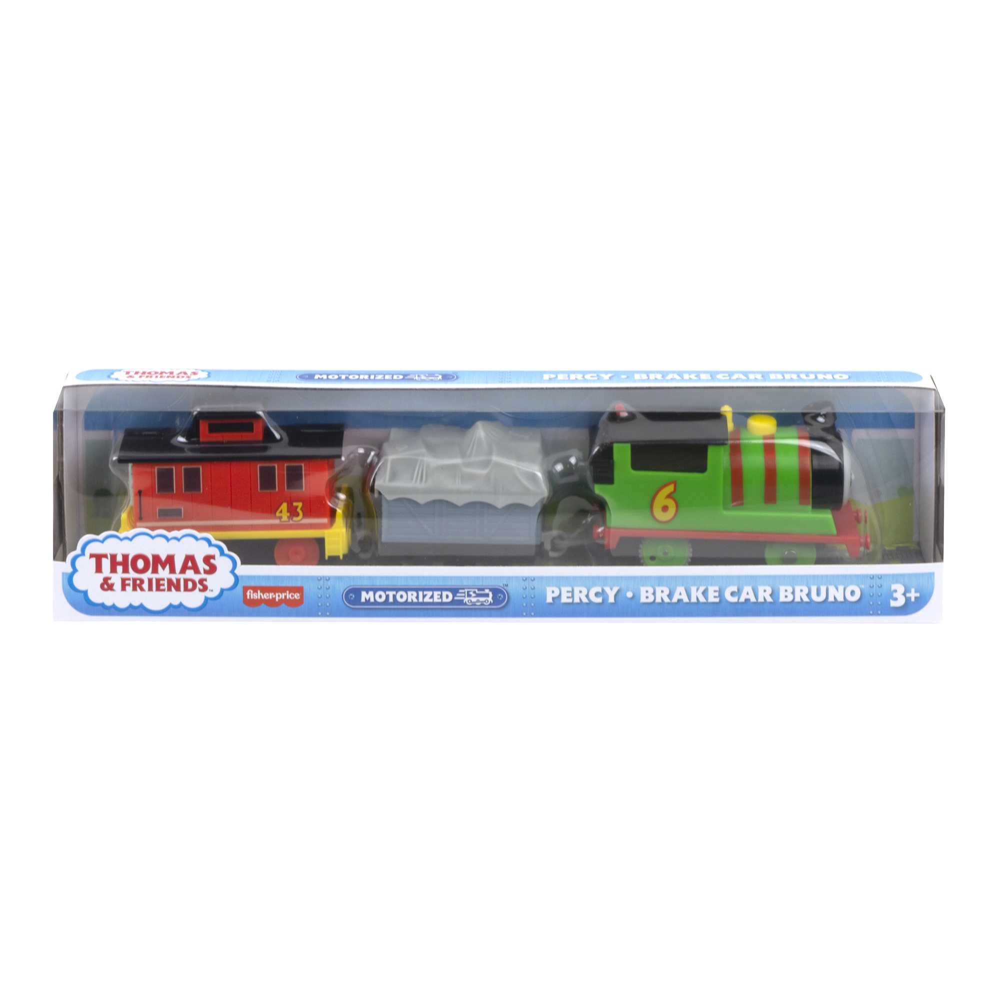Thomas ve Arkadaşları Motorlu Lokomotif Percy ve Fren Vagonu Bruno