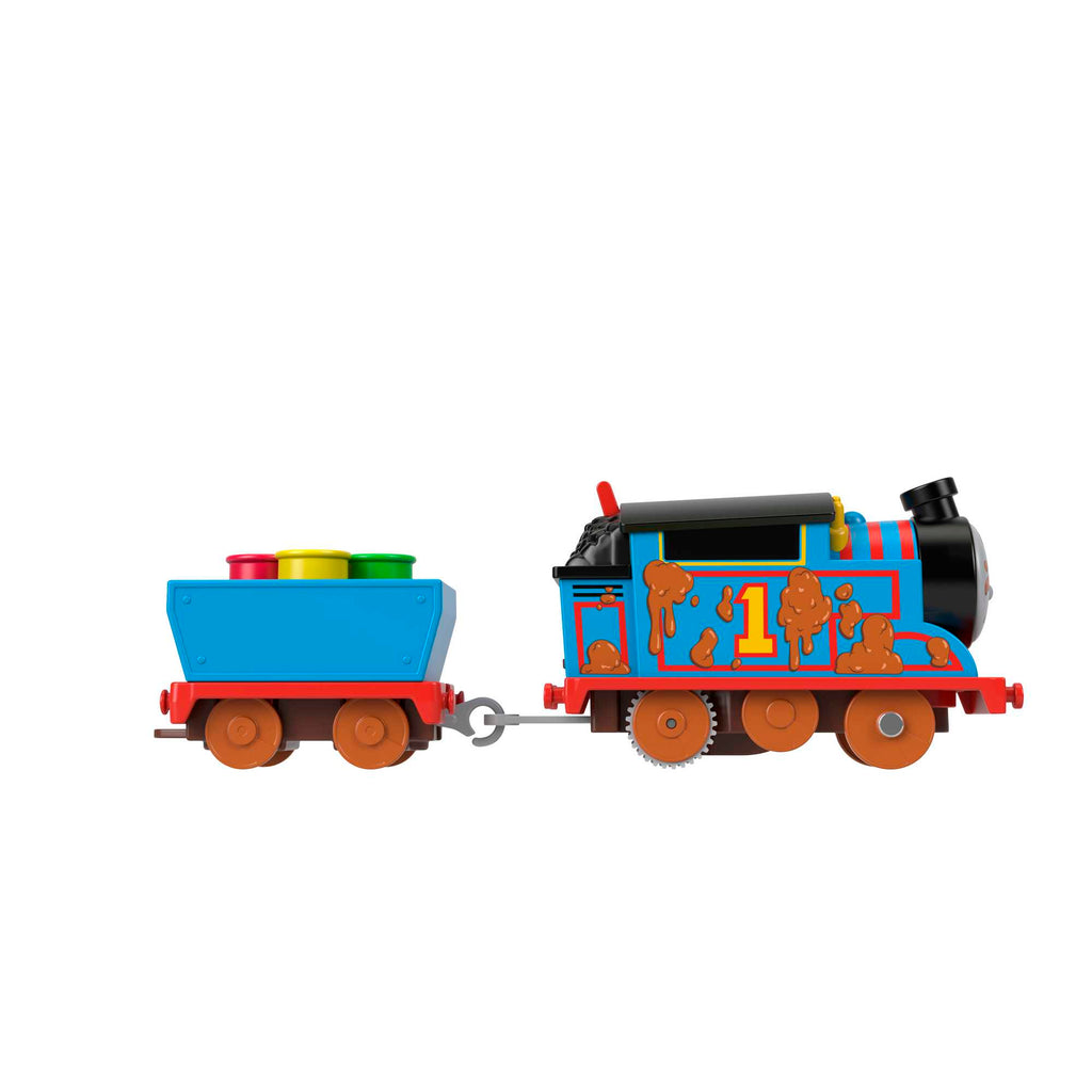 Thomas ve Arkadaşları Çamur Macerası Motorlu Tren Yol Seti