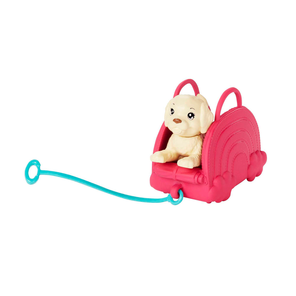 Barbie® oyuncakları, Chelsea™ bebek ve aksesuarları, yavru köpeğiyle seyahat seti