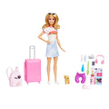 Barbie® bebek ve aksesuarları, yavru köpeğiyle seyahat seti