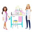 Barbie® Bilim Laboratuvarı oyun seti, 2 bebek, laboratuvar tezgahı ve 10'dan fazla aksesuar