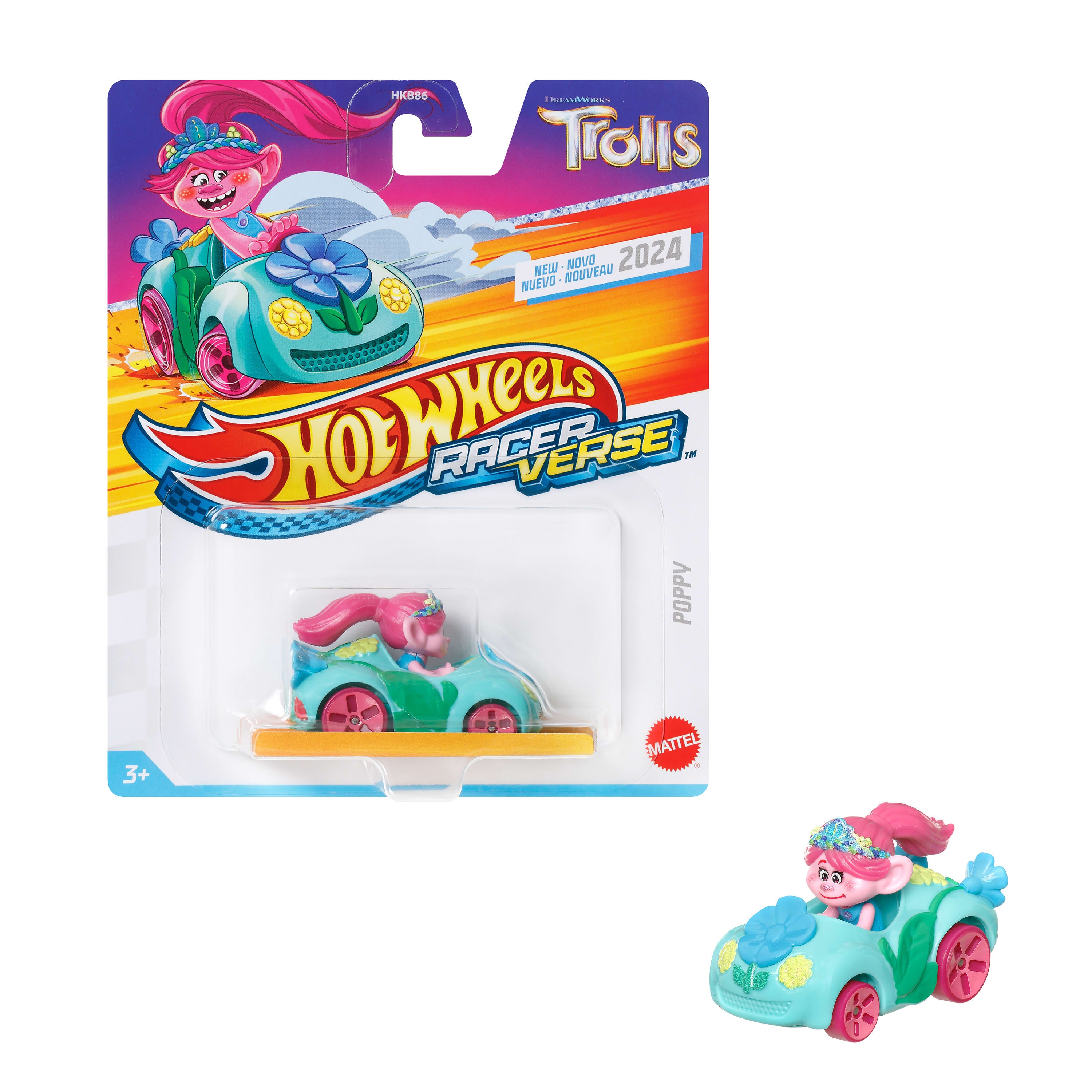 Hot Wheels Racerverse™ metal araç ve aksiyon figürü sürücüsü popüler kültür karakteri (stilleri farklılık gösterebilir)