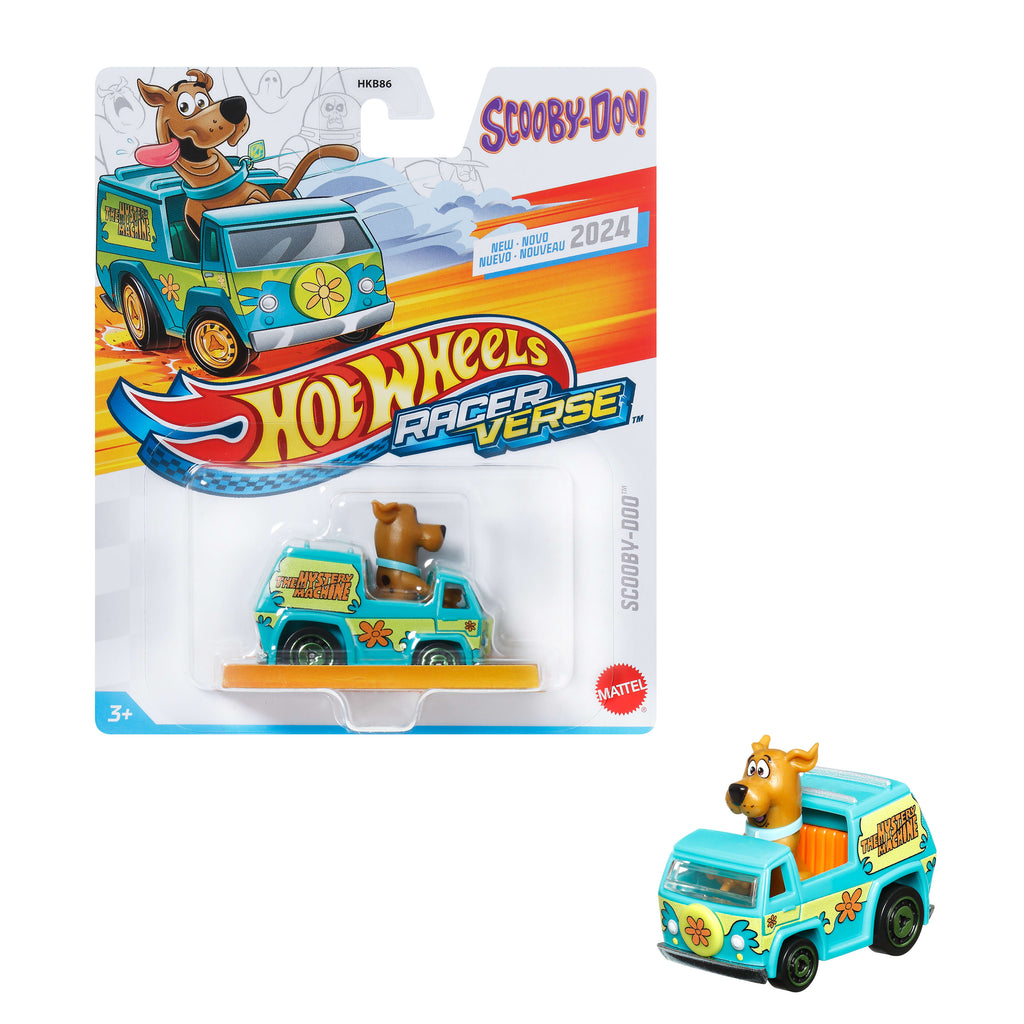 Hot Wheels Racerverse™ metal araç ve aksiyon figürü sürücüsü popüler kültür karakteri (stilleri farklılık gösterebilir)