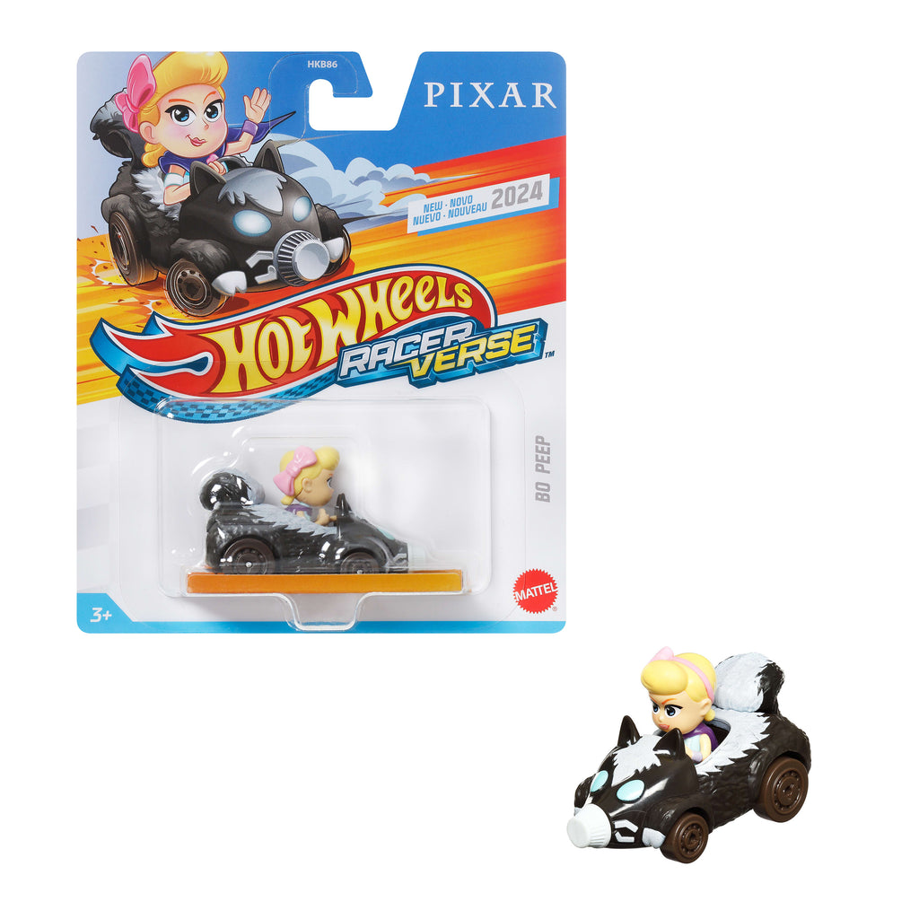 Hot Wheels Racerverse™ metal araç ve aksiyon figürü sürücüsü popüler kültür karakteri (stilleri farklılık gösterebilir)