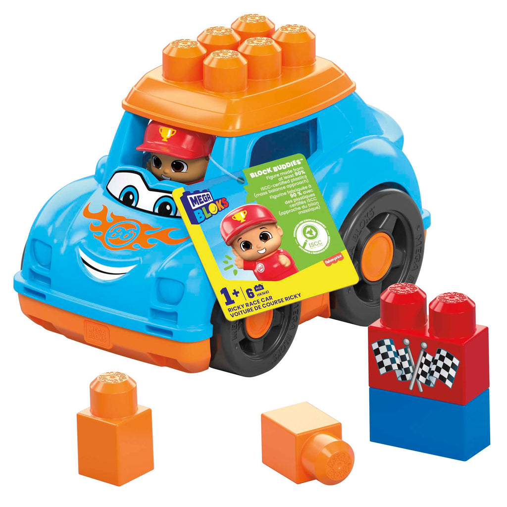 MEGA Bloks İlk İnşacılar Ricky Yarış Arabası