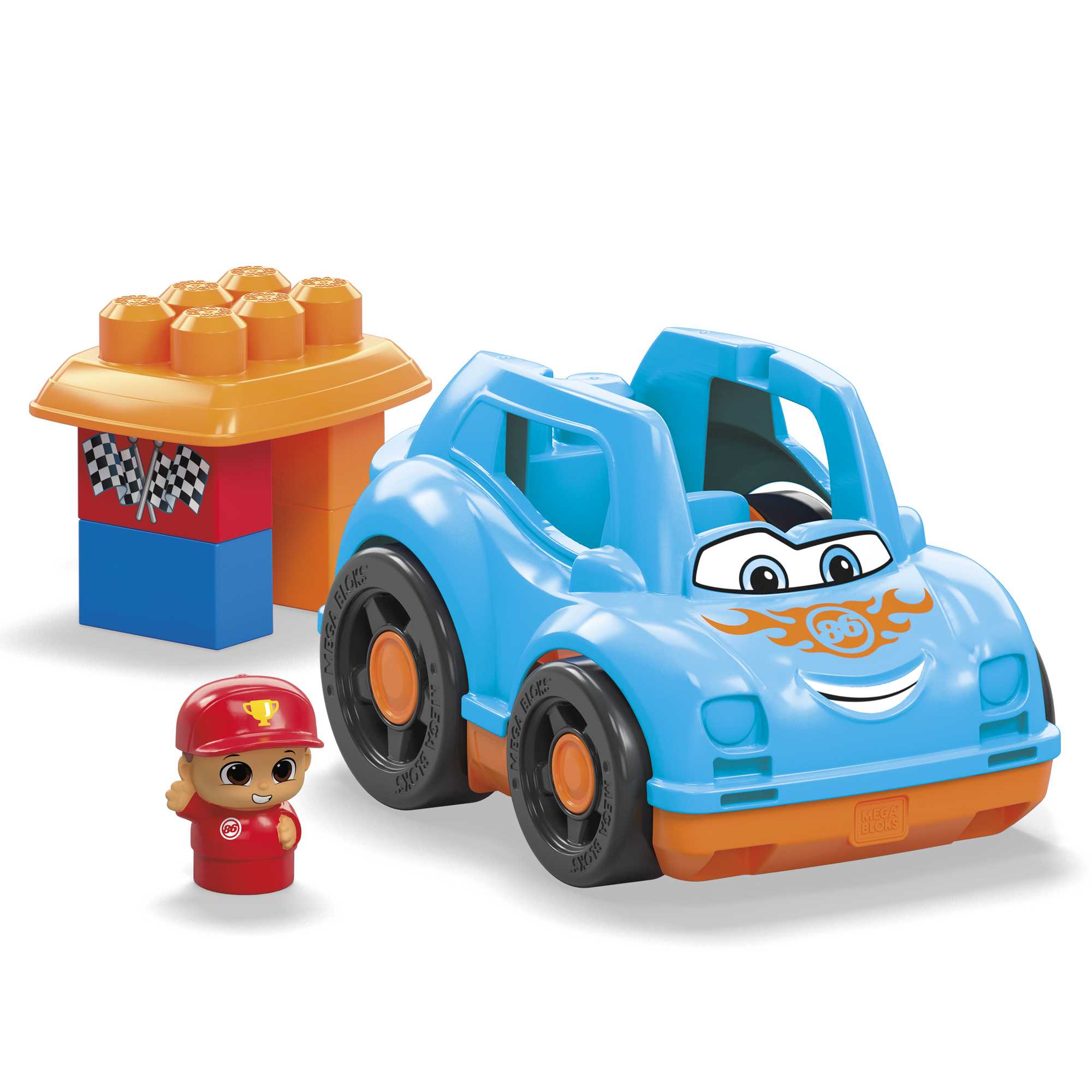 MEGA Bloks İlk İnşacılar Ricky Yarış Arabası