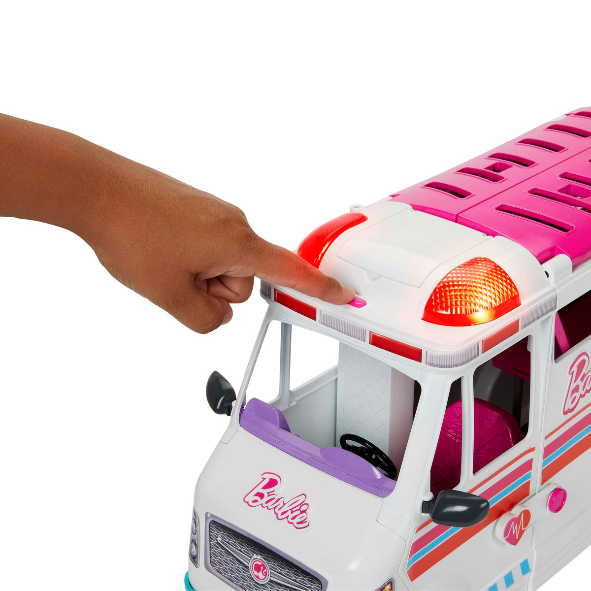 Barbie Ambulans ve Klinik 2'si 1 Arada Oyun Seti