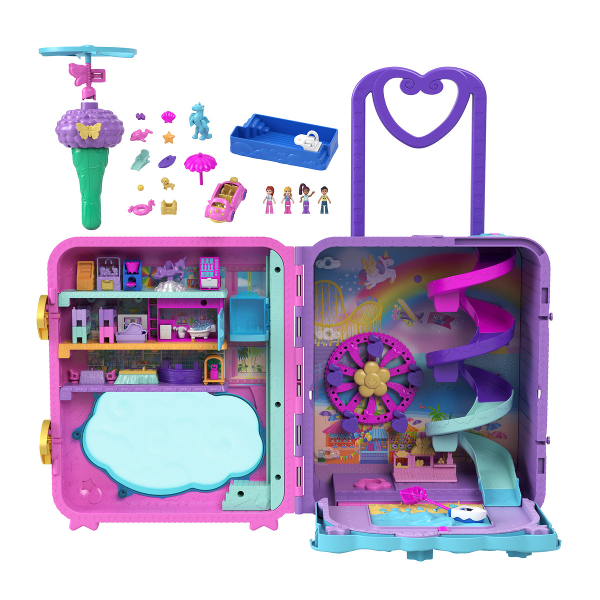Polly Pocket Muhteşem Tatil Köyü Oyun Seti