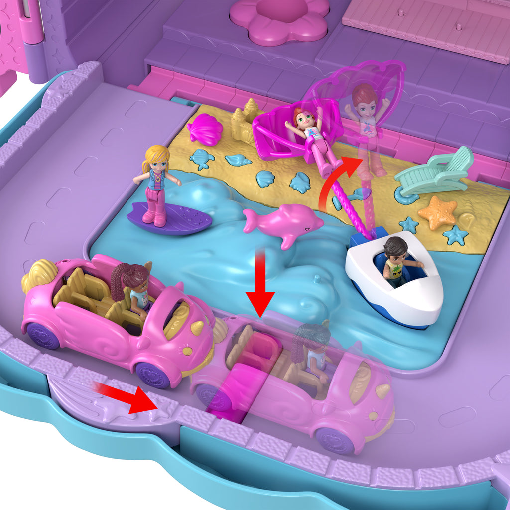 Polly Pocket Muhteşem Tatil Köyü Oyun Seti