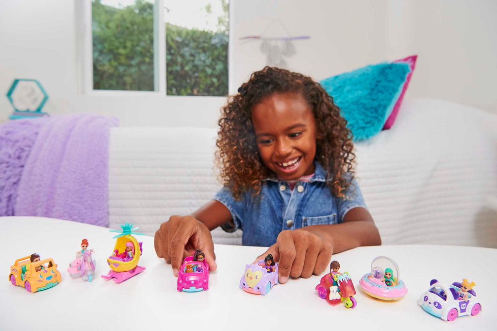 Polly Pocket'ın Muhteşem Araçları Oyun Setleri