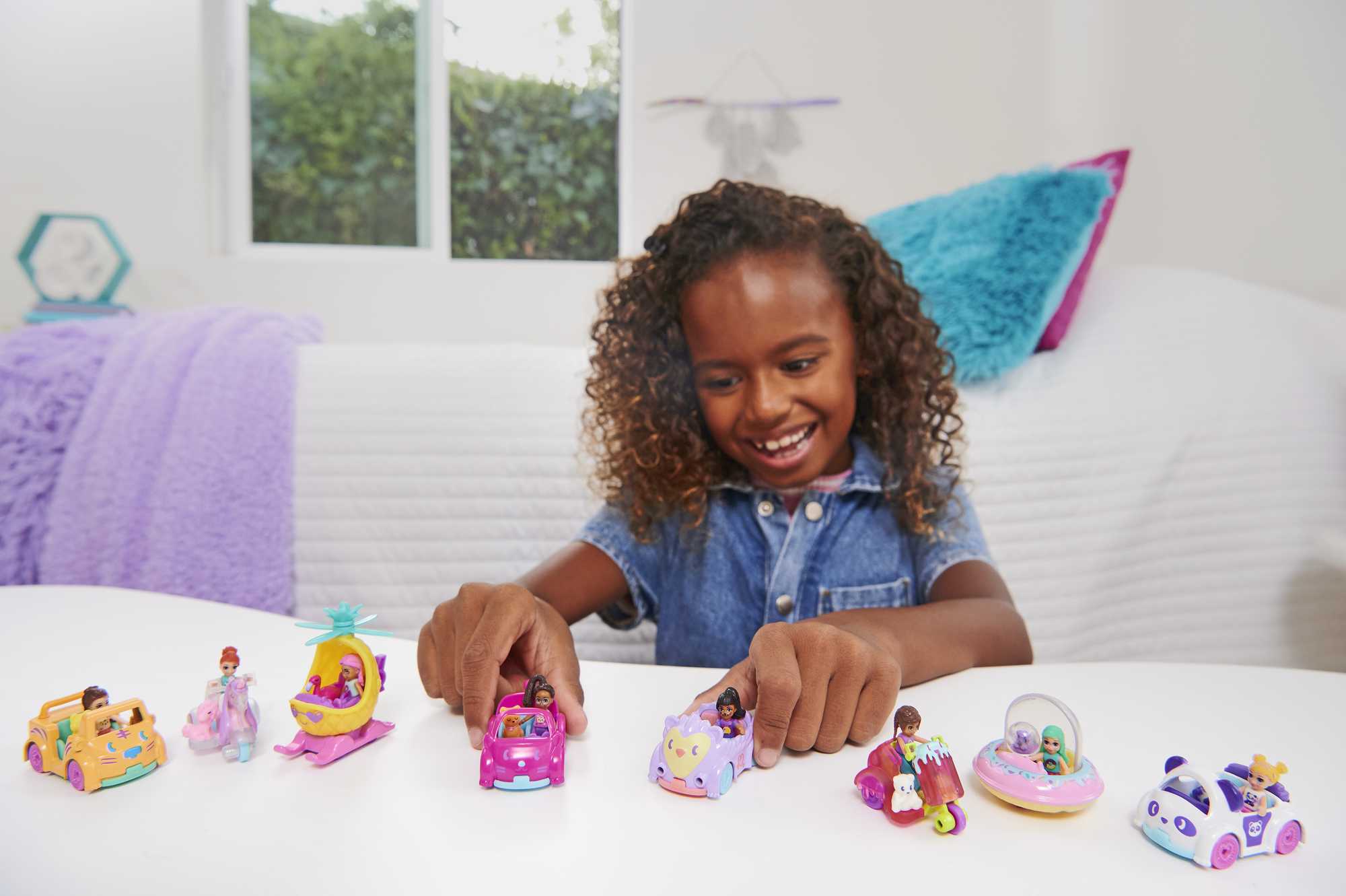 Polly Pocket'ın Muhteşem Araçları Oyun Setleri