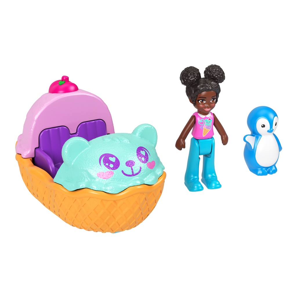 Polly Pocket'ın Muhteşem Araçları Oyun Setleri