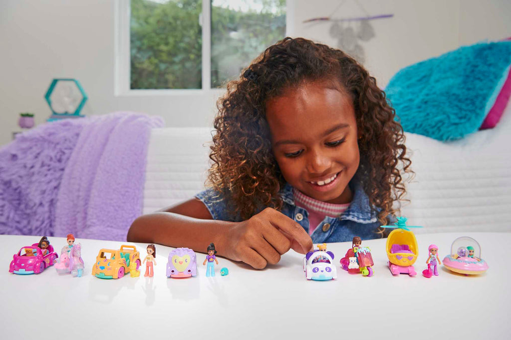 Polly Pocket Mikro Bebek ve Ananas Temalı Metal Helikopter