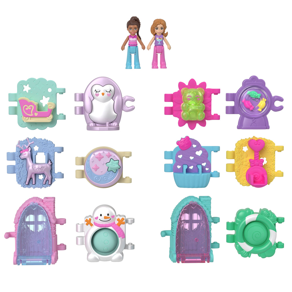 Polly Pocket Bileklik Olabilen Sevimli Oyun Setleri