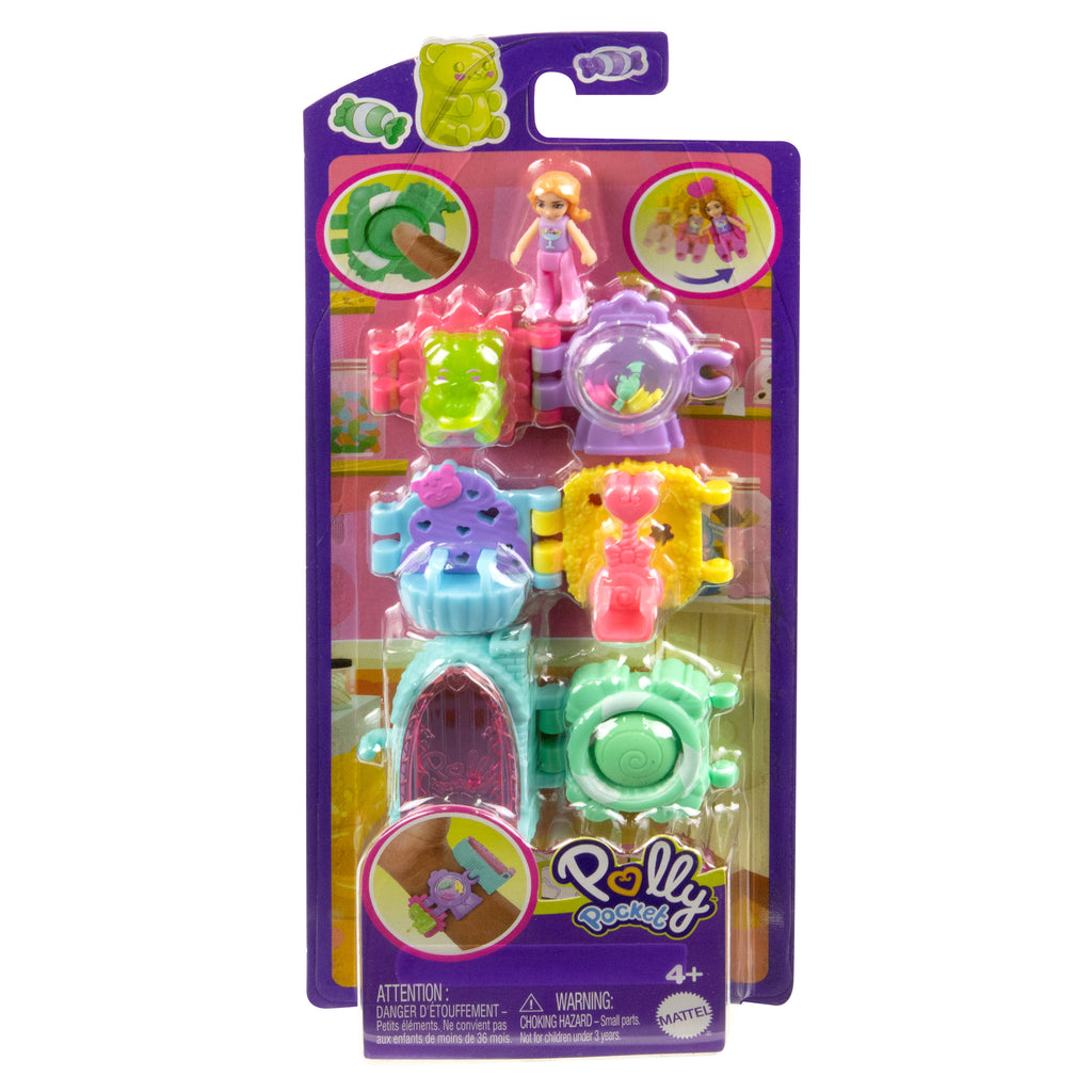 Polly Pocket Bileklik Olabilen Sevimli Oyun Setleri