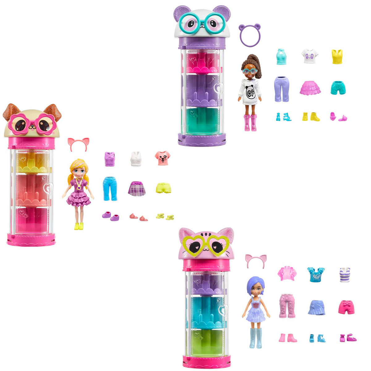 Polly Pocket Moda Eğlencesi Oyun Setleri