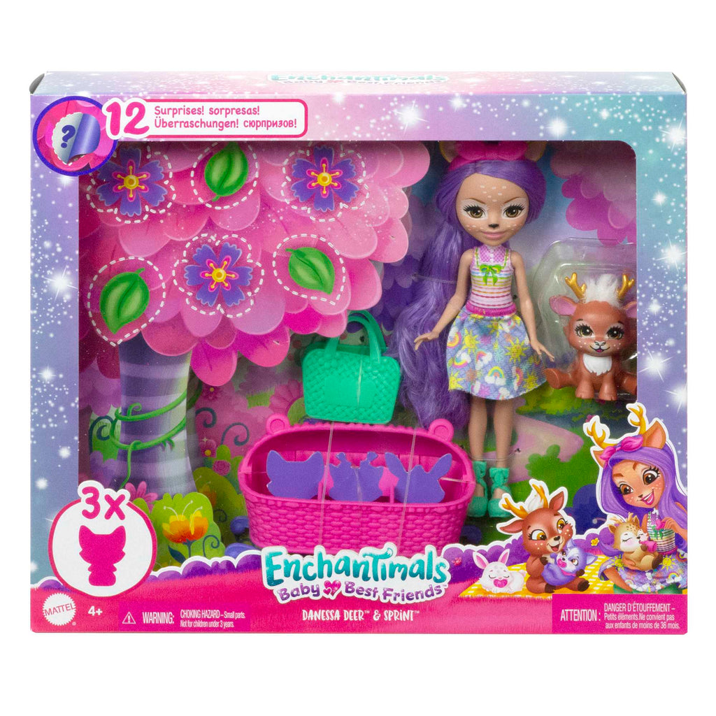 Enchantimals Bestie Reveal Yakın Arkadaş Bebekler