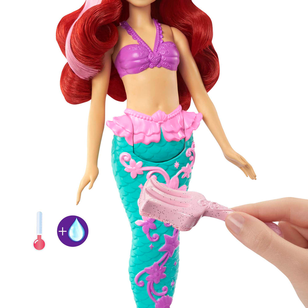 Disney Prenses Muhteşem Renk Değiştiren Saçlı Deniz Kızı Ariel