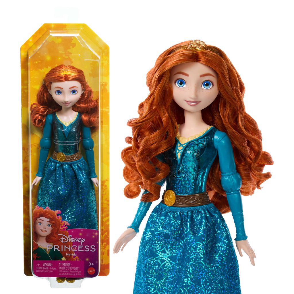Disney Prenses Merida Işıltılı Moda Bebeği