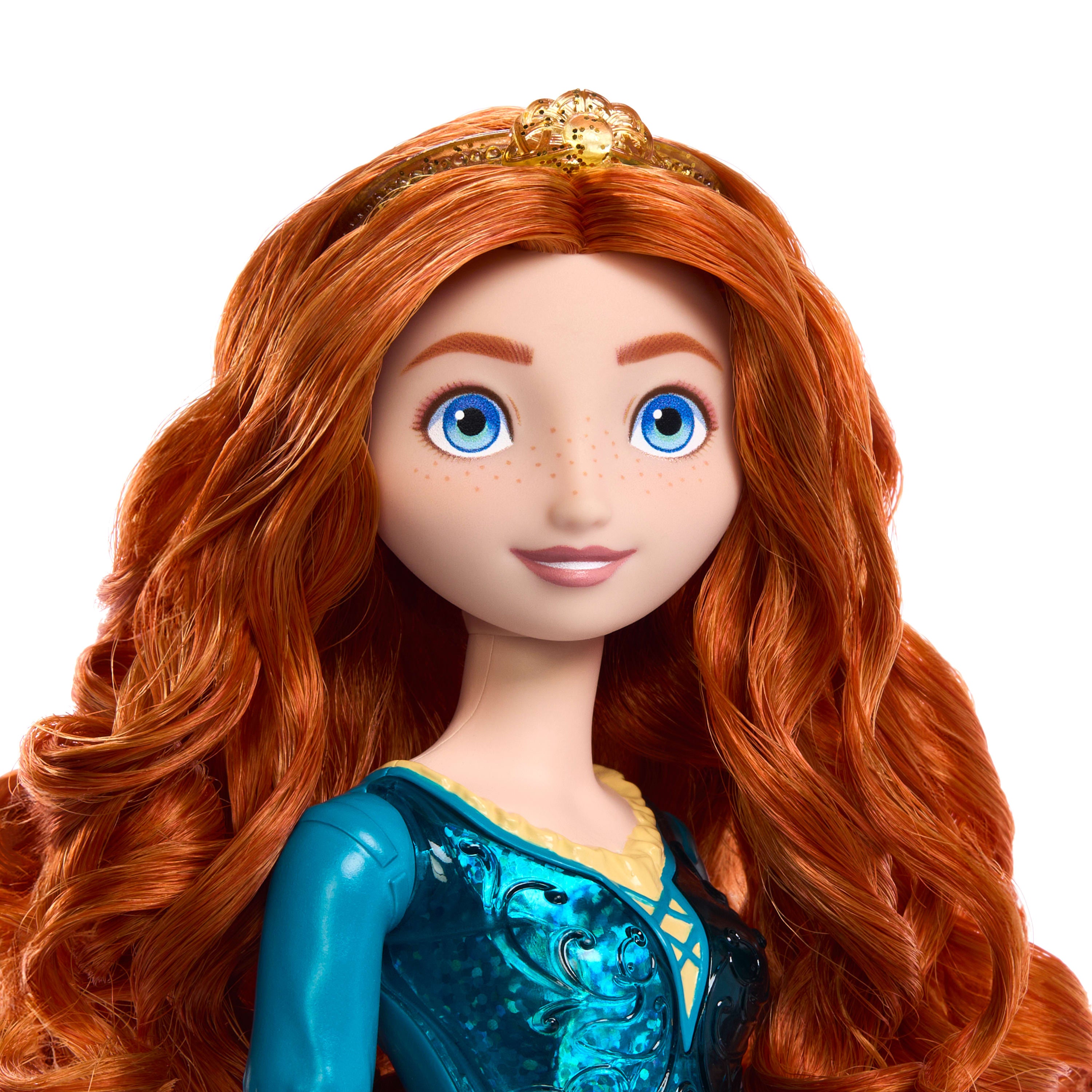 Disney Prenses Merida Işıltılı Moda Bebeği