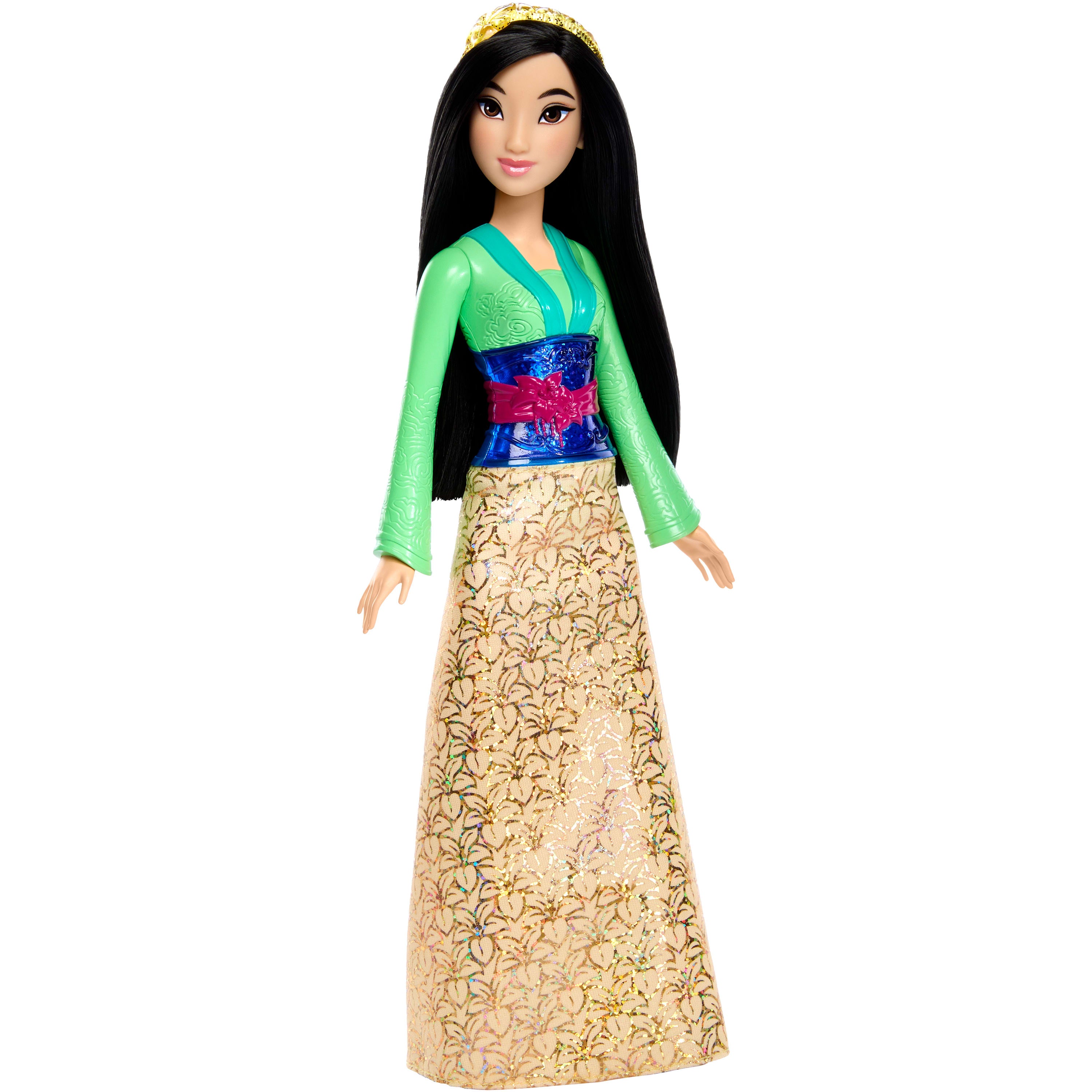 Disney Prenses Mulan Işıltılı Moda Bebeği