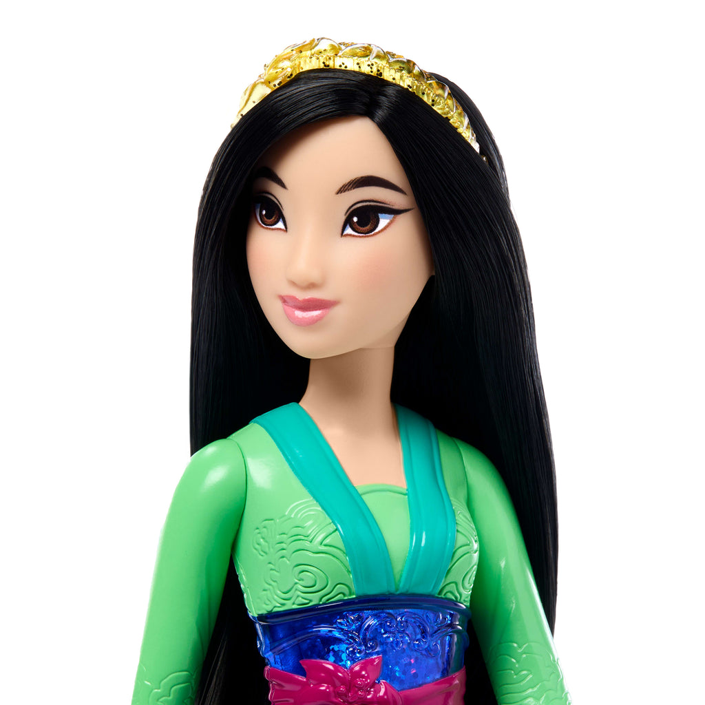 Disney Prenses Mulan Işıltılı Moda Bebeği